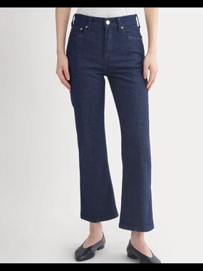 BNWT Everlane High-Rise Kick Flare Jean Sz 25
